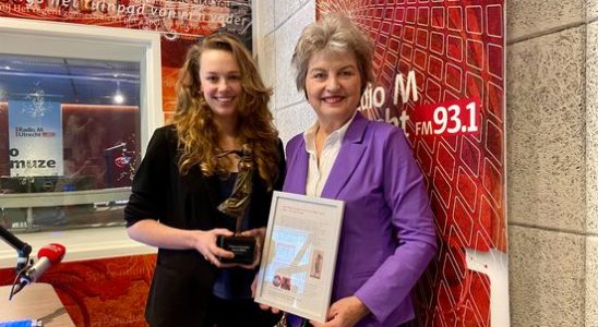 Paleoclimatologist Mei Nelissen receives the Utrecht Woman in the Media