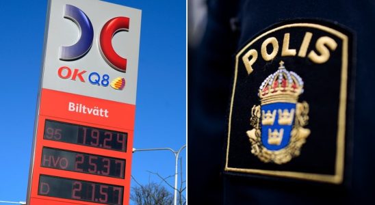 Policeman forgot his weapon at gas station