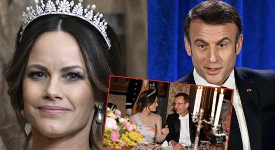 Princess Sofia is mocked after dinner with the French president