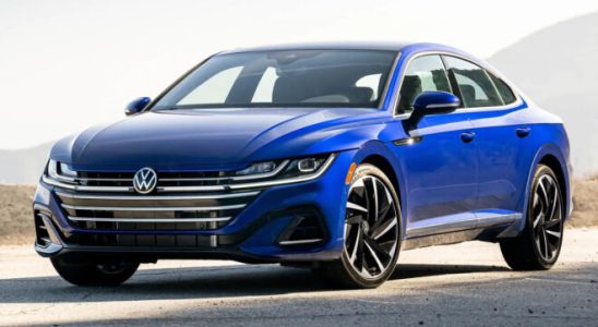 Production has been discontinued for the sedan Volkswagen Arteon model