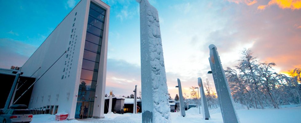 School in Kiruna is closed students are moved