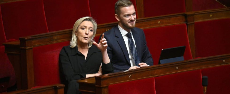 Shut up Marine Le Pen loses her temper against