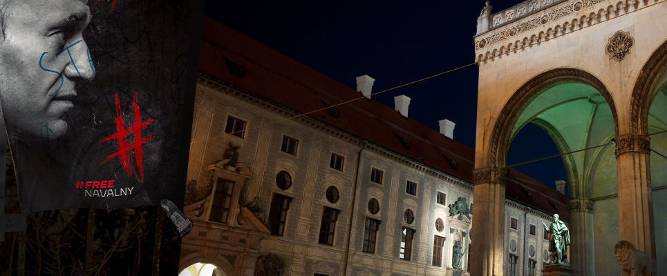 Summit in Munich when Navalny died in Russia Putin