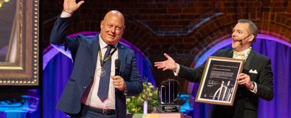 The car king von Koenigsegg is Swedens best entrepreneur