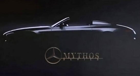 The first vehicle of the Mercedes Benz Mythos series is coming