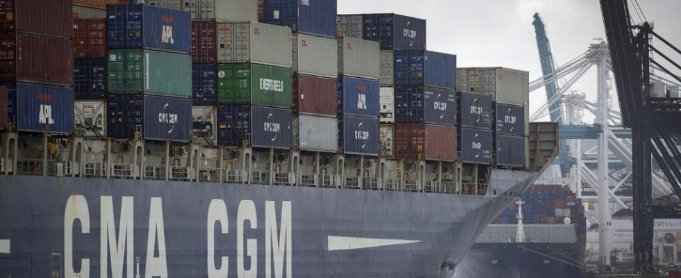 The maritime carrier CMA CGM becomes the fifth global logistician