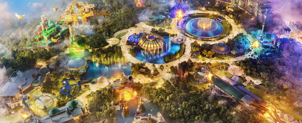 This disproportionate amusement park will attract crowds with its 5