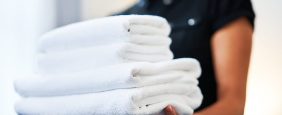 Towels are softer and fluffier with this well known tip in