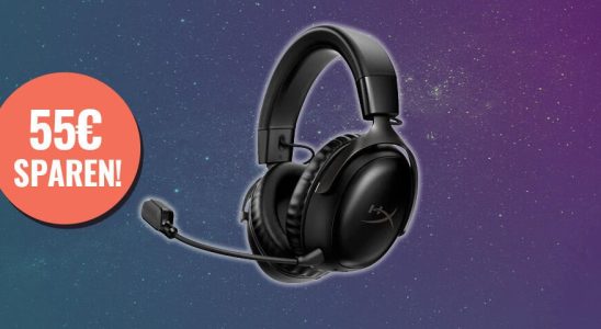 Wireless gaming headset with surround sound and almost endless battery