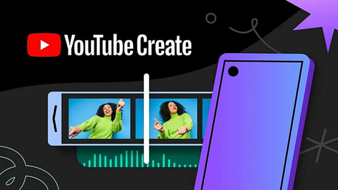 YouTube Create application is also available in Turkey