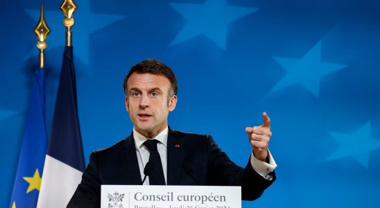 in Brussels Emmanuel Macron calls for a European Egalim –