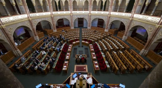 in Hungary Viktor Orbans party boycotts a session of Parliament