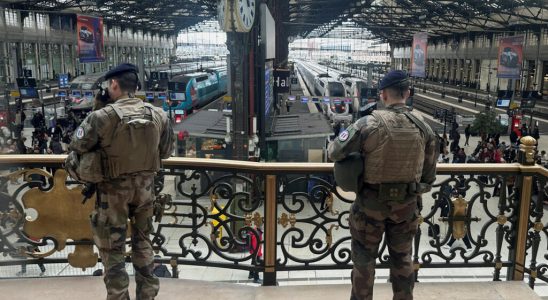 the suspect of the knife attack at the Gare de