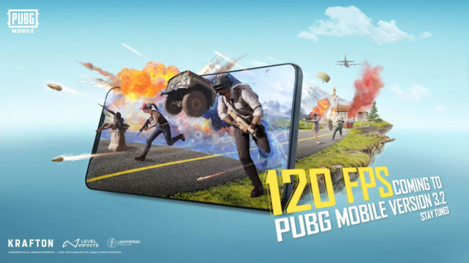 120 fps support is coming for PUBG Mobile