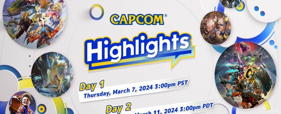 Capcom Will Hold Two Digital Events in March