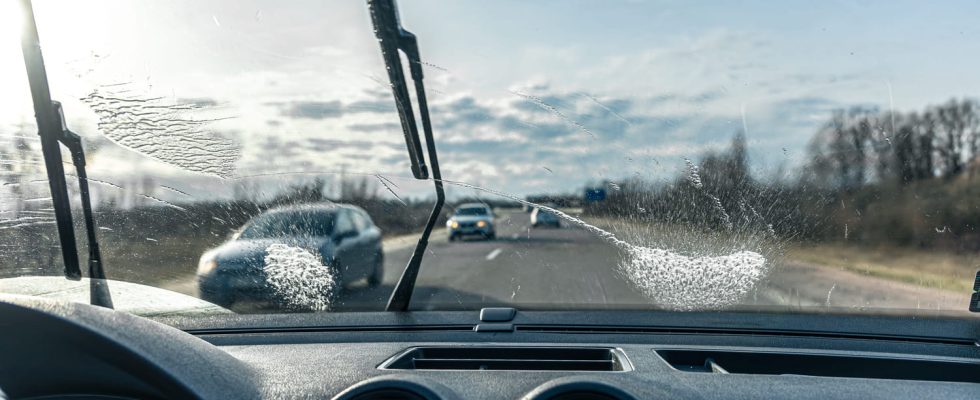 Cleaning your windshield regularly can save you from a fine