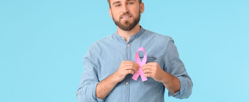 Faced with breast cancer in men it is essential to