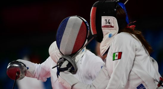 French fencing in the middle of a disaster film scenario