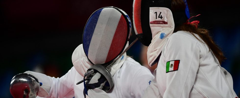 French fencing in the middle of a disaster film scenario