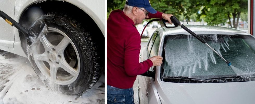 Important details when washing the car can result in