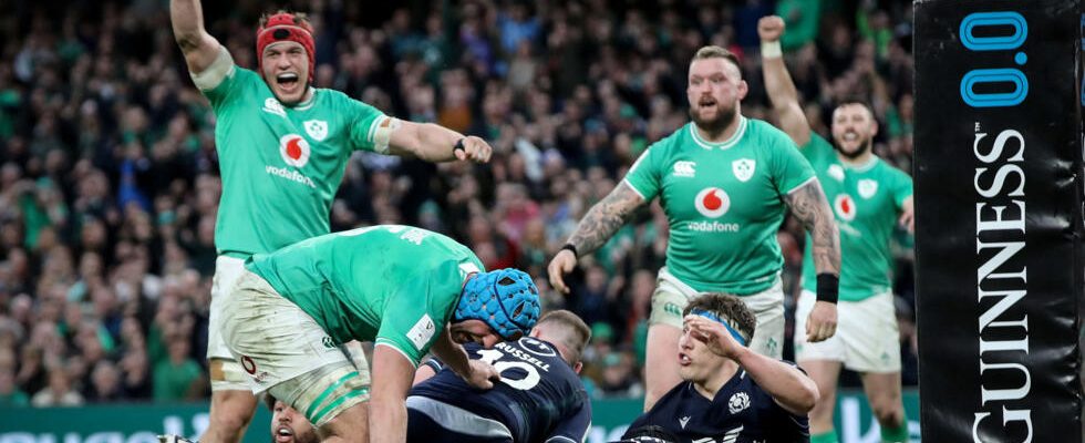 Ireland beats Scotland without shining and retains its title