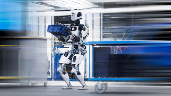 Like BMW Mercedes Benz also started testing humanoid robots