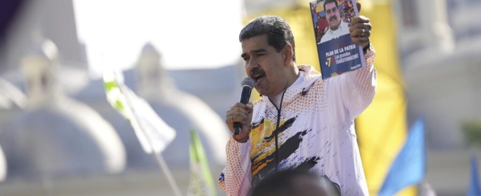 Nicolas Maduro chooses his rivals for the presidential election denounces