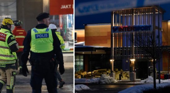 Ostersund shopping center has collapsed Residents worried