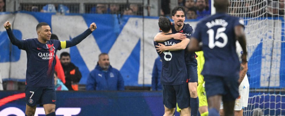 PSG wins the Classic outnumbered against Marseille