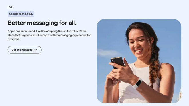 RCS support will come to iPhones in the fall of