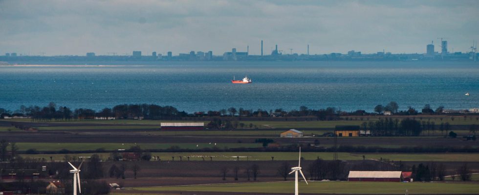 Ship collision in Oresund – no emissions