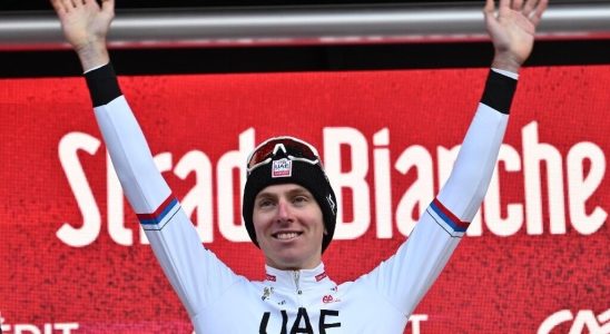 Tadej Pogacar wins the Strade Bianche solo