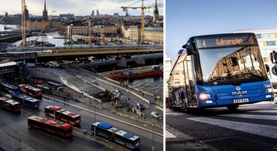 The new terminal in Slussen is too small There is