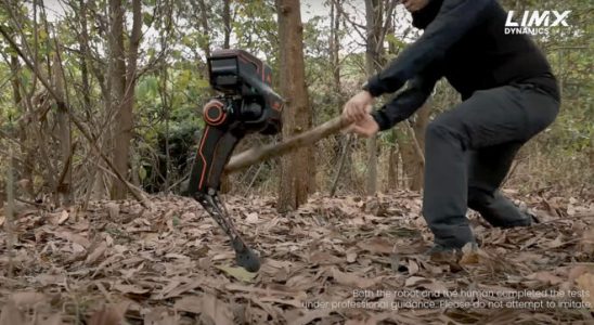 The newest robot to undergo violence for testing was Biped