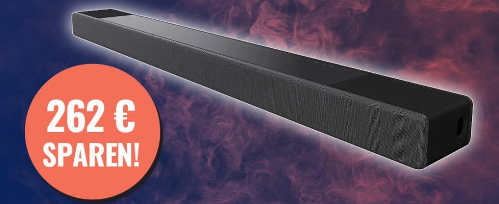 This premium soundbar from Sony impresses with incredible Dolby Atmos