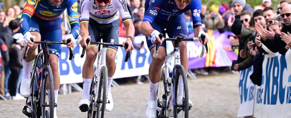 Tour of Flanders 2024 Pedersen Alaphilippe can van der Poel