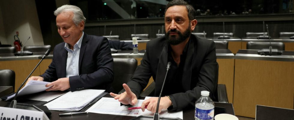 in front of French deputies host Cyril Hanouna says he