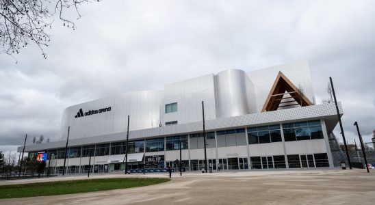 the Adidas Arena a setting for badminton in one of