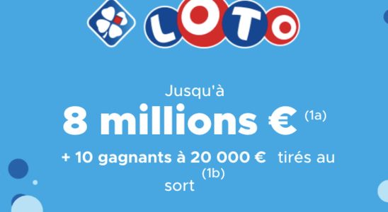 the draw of this Monday March 11 8 million euros