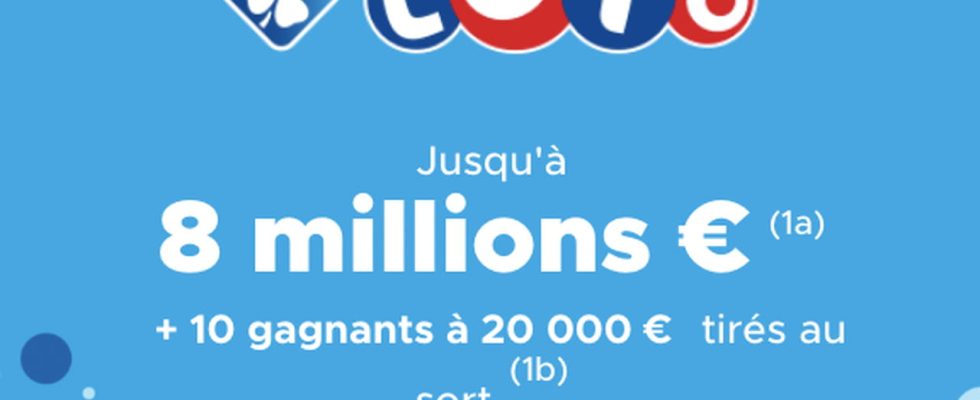 the draw of this Monday March 11 8 million euros