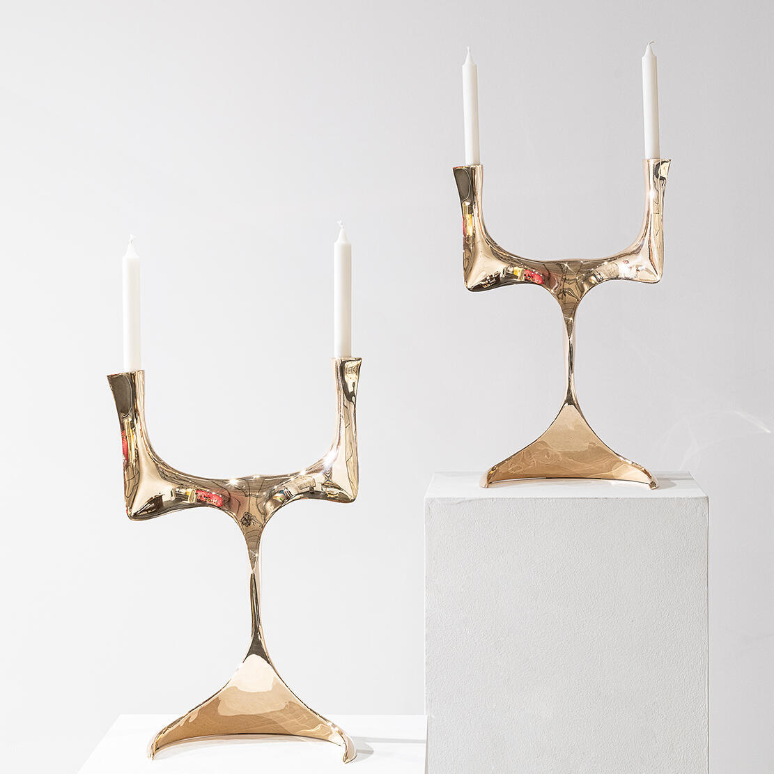 Elan candle holders - Pierre Salagnac