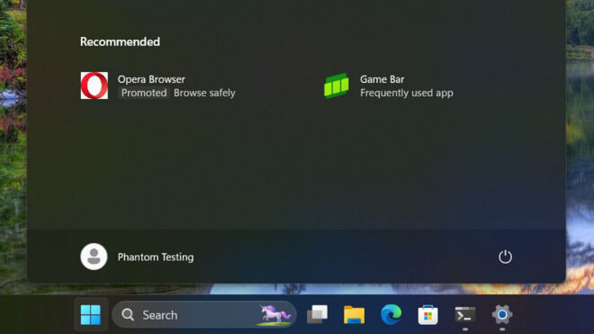 Ads are coming to the Windows 11 start menu