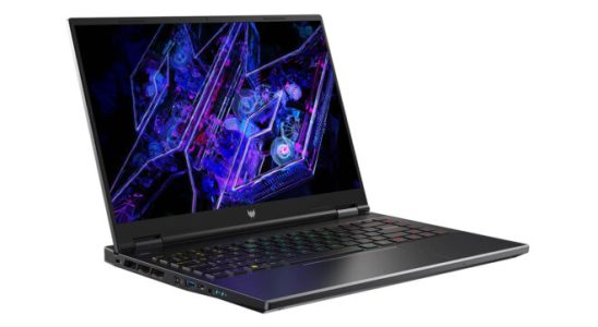 Artificial intelligence gaming laptop Acer Predator Helios Neo 14