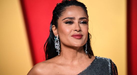 At 57 between glamor and sophistication Salma Hayek signs a