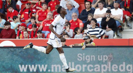 Aurelien Tchouameni targeted by a racist gesture after his goal