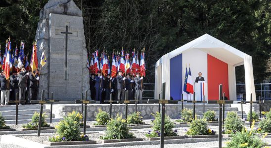 Emmanuel Macron in the Vercors to commemorate the resistance fighters