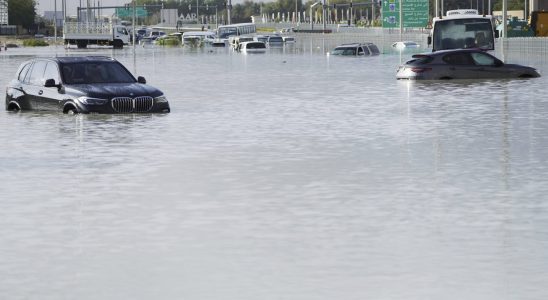 Exceptional floods in Dubai impressive images