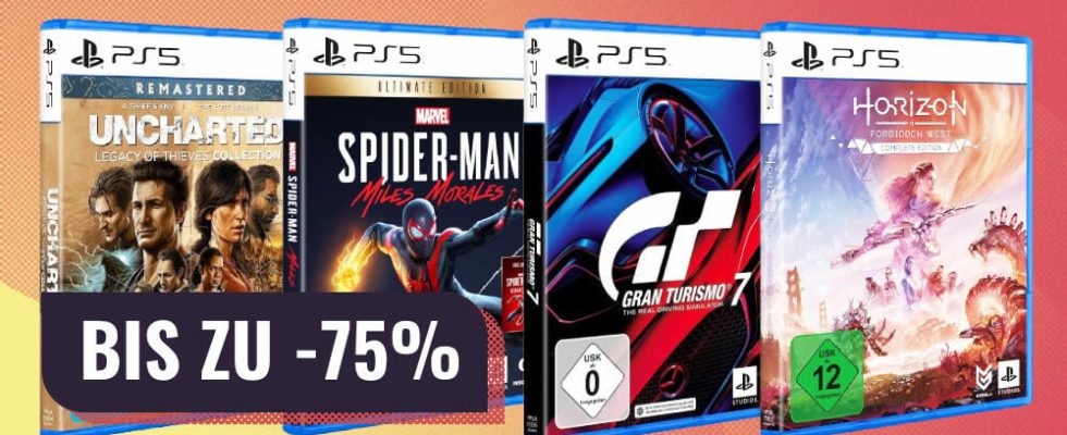 Get hit games for PS5 and PS4 now super cheaply