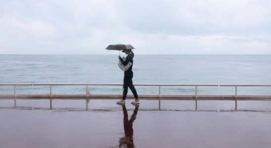 Heat wave in France a sudden change in temperatures from