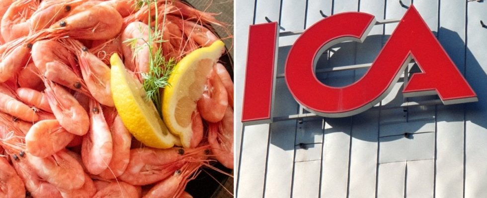 Ica stops the popular prawns